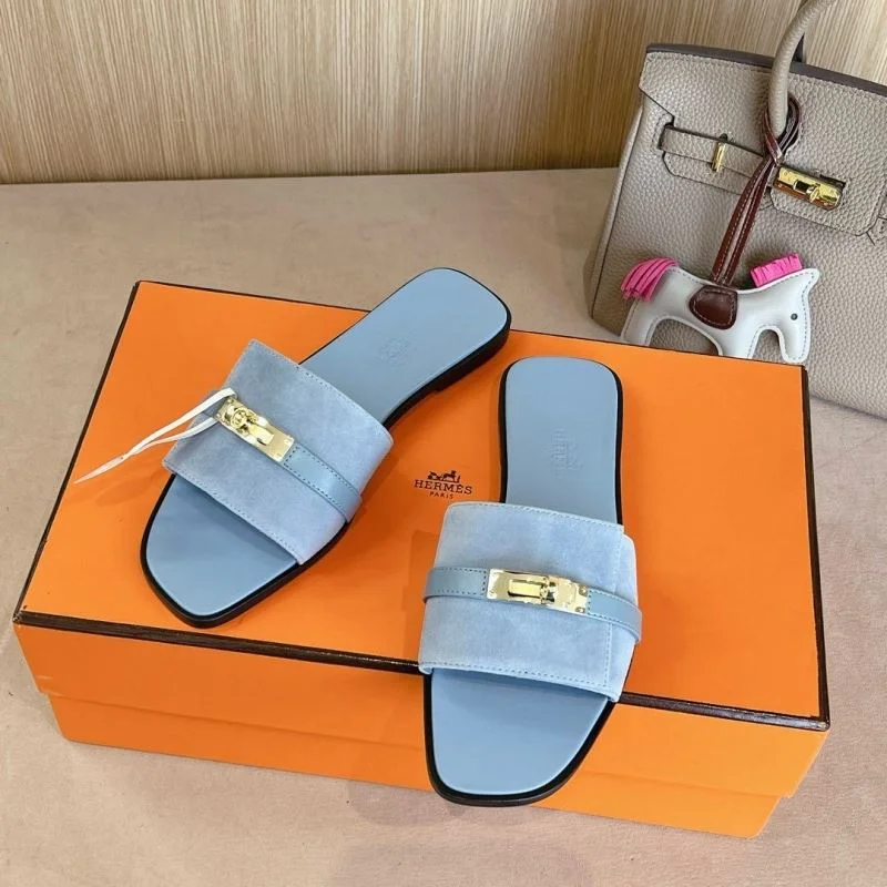 Colorful Hermes Slippers 28070