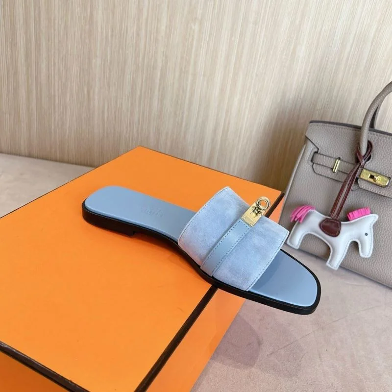 Colorful Hermes Slippers 28070