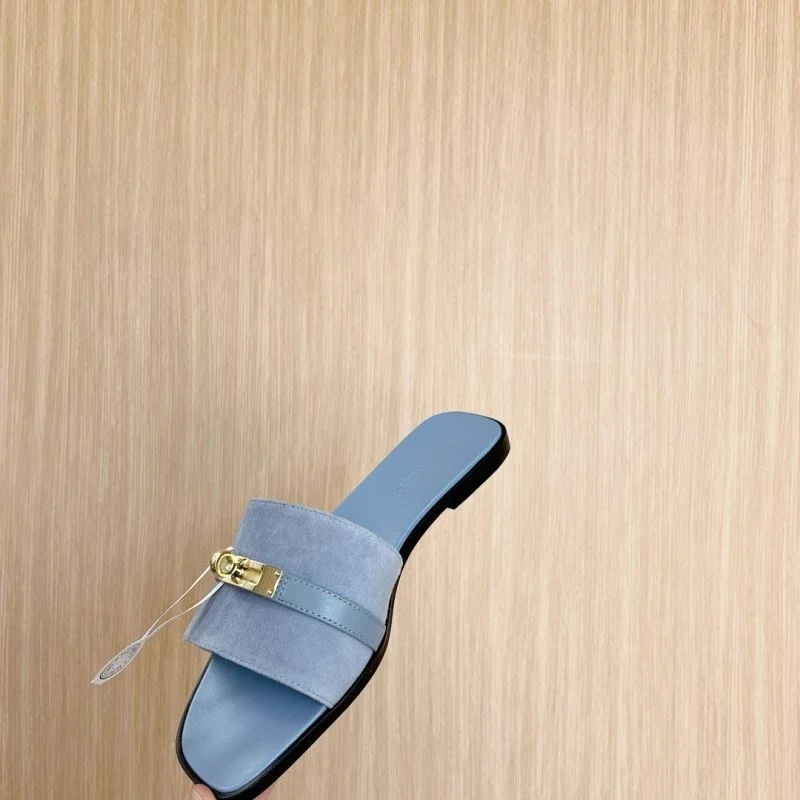 Colorful Hermes Slippers 28070