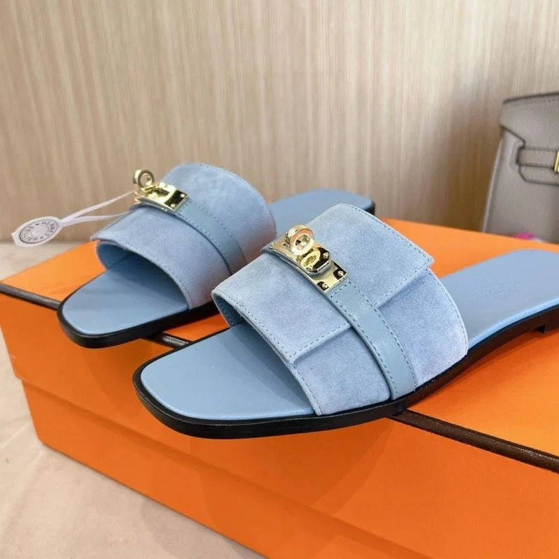 Colorful Hermes Slippers 28070