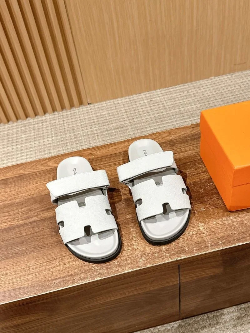 Packable Hermes Slippers 26393