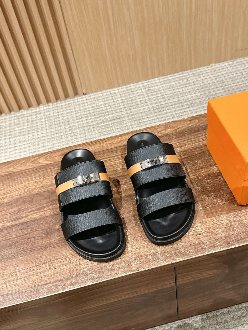 Soft Hermes Slippers 26363
