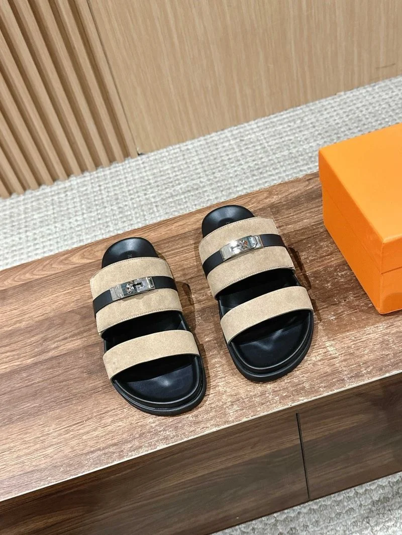 Minimalist Hermes Slippers 26368