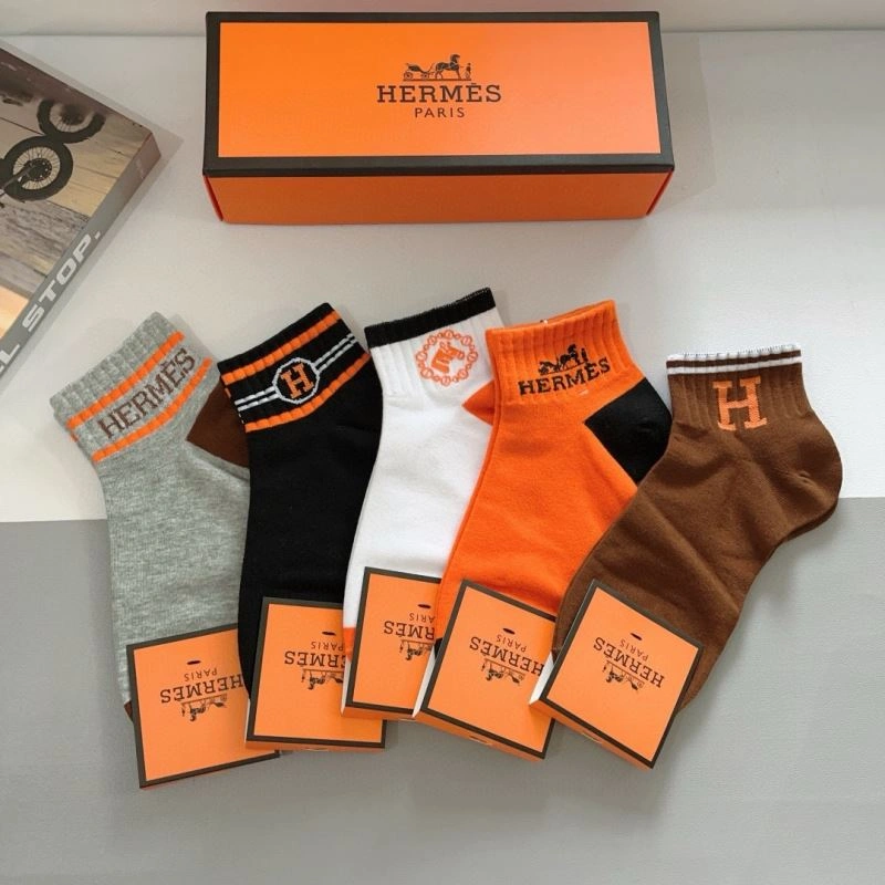 Colorful Hermes Socks 273079