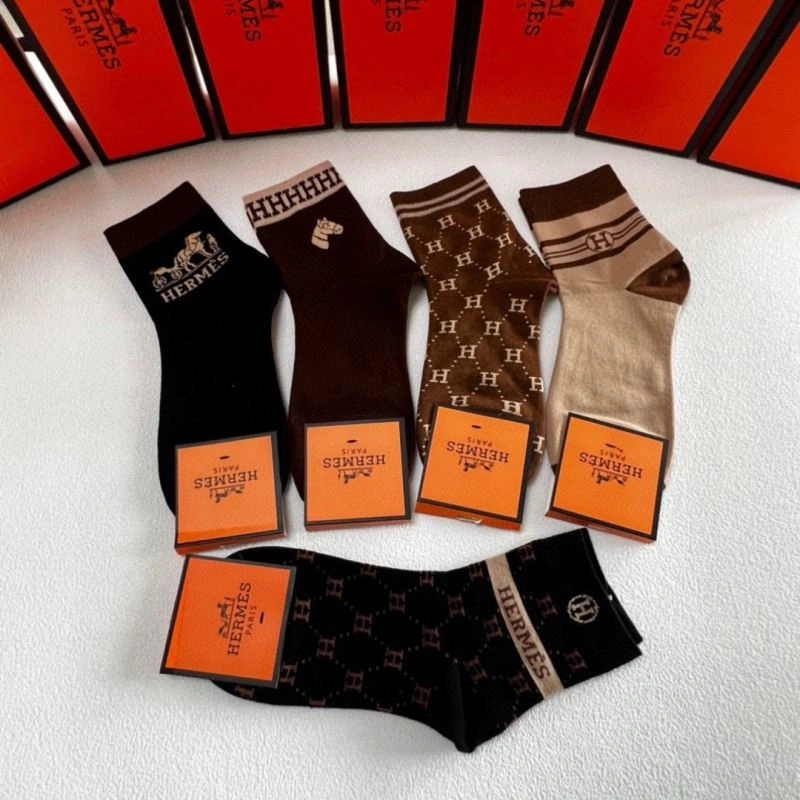 Hermes Socks Colorful 273620
