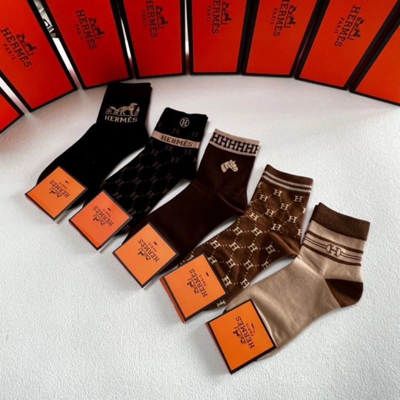 Hermes Socks Colorful 273620