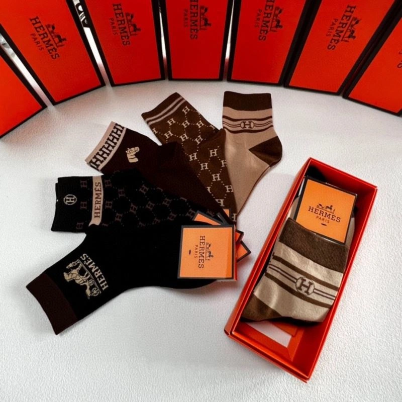 Hermes Socks Colorful 273620