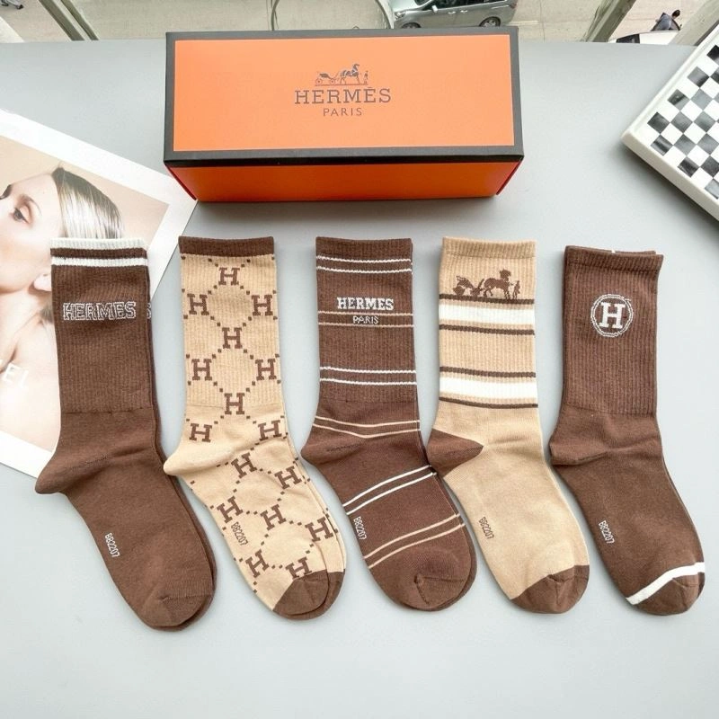 Bright Hermes Socks 273623