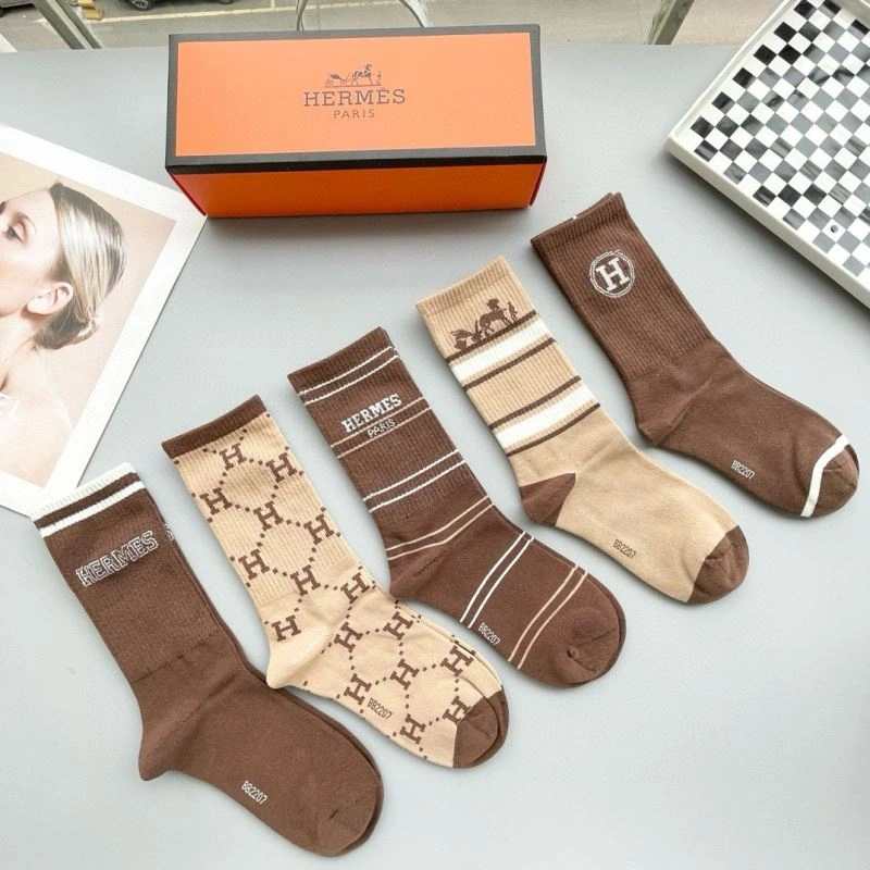 Bright Hermes Socks 273623