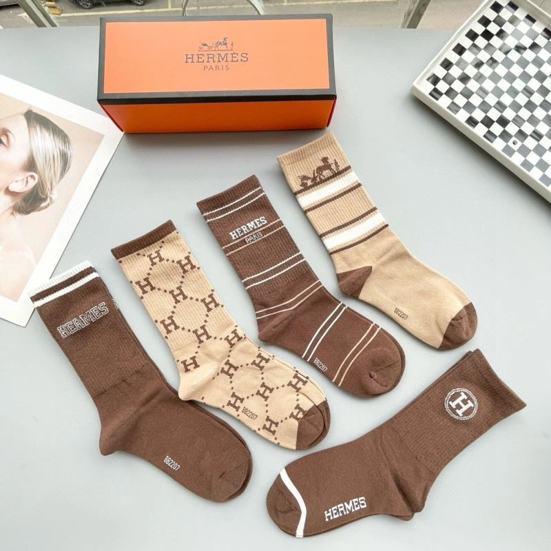 Bright Hermes Socks 273623