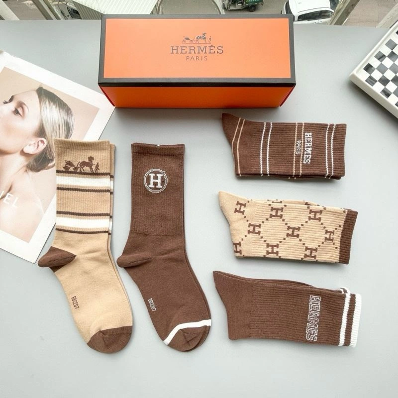 Bright Hermes Socks 273623