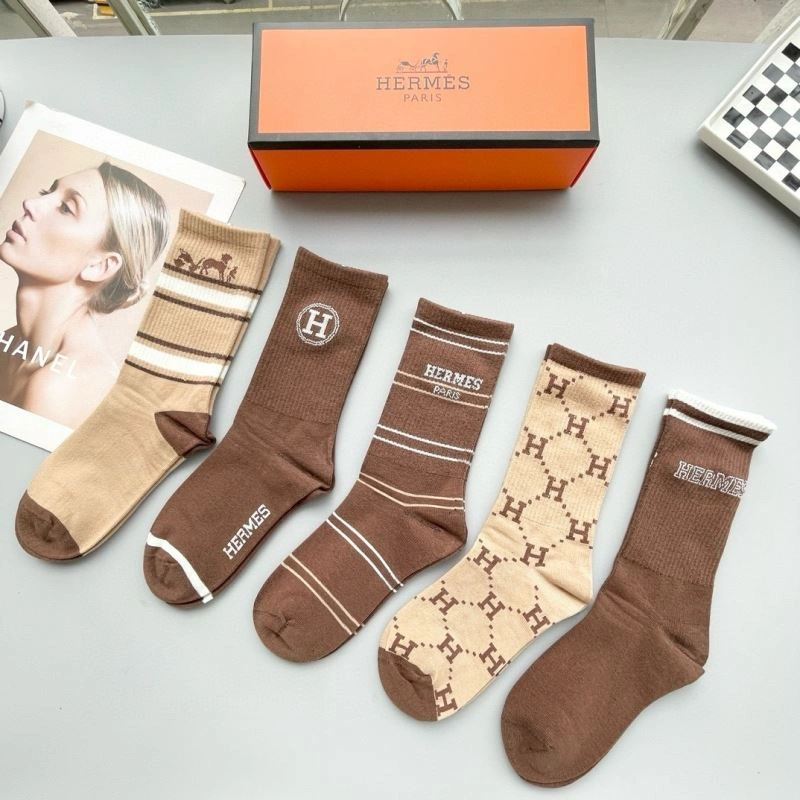 Bright Hermes Socks 273623