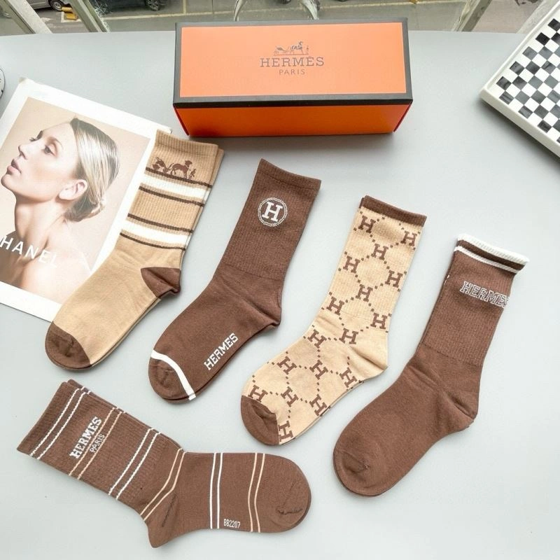 Bright Hermes Socks 273623