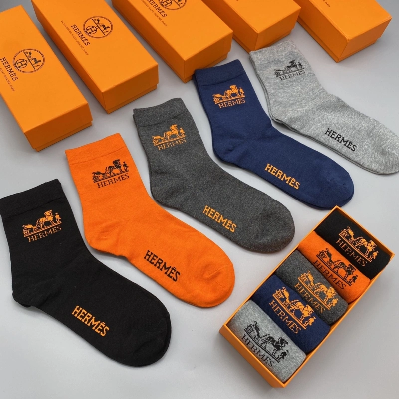Sleek Hermes Socks 274182