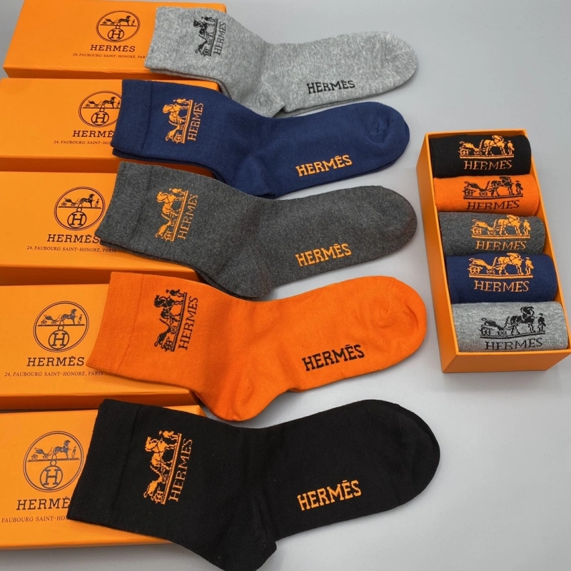 Sleek Hermes Socks 274182