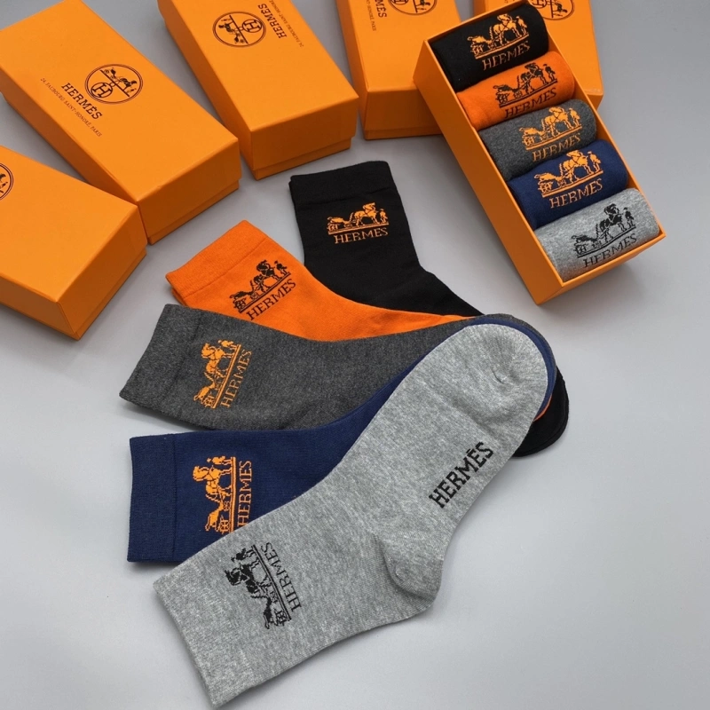 Sleek Hermes Socks 274182