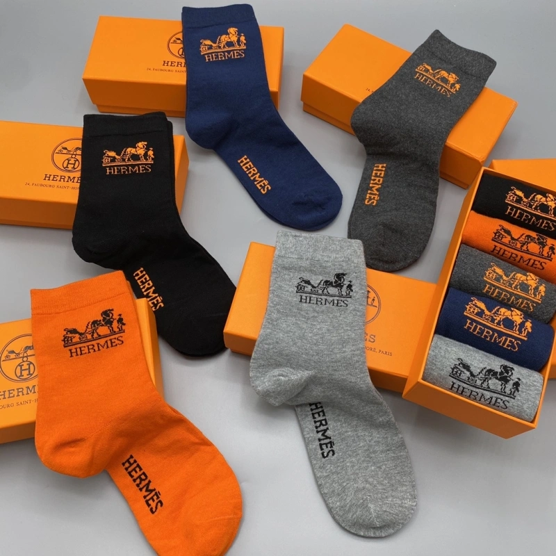 Sleek Hermes Socks 274182