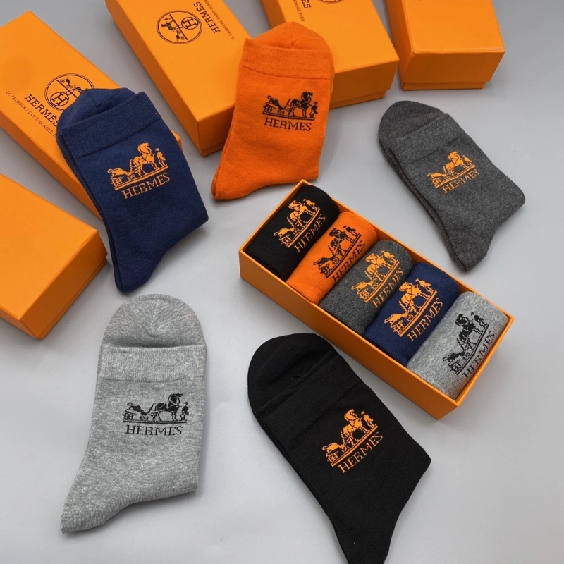 Sleek Hermes Socks 274182