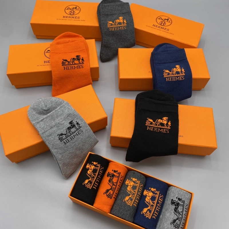 Sleek Hermes Socks 274182