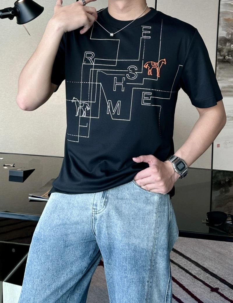Hermes T-Shirts SmoothTexture 129943