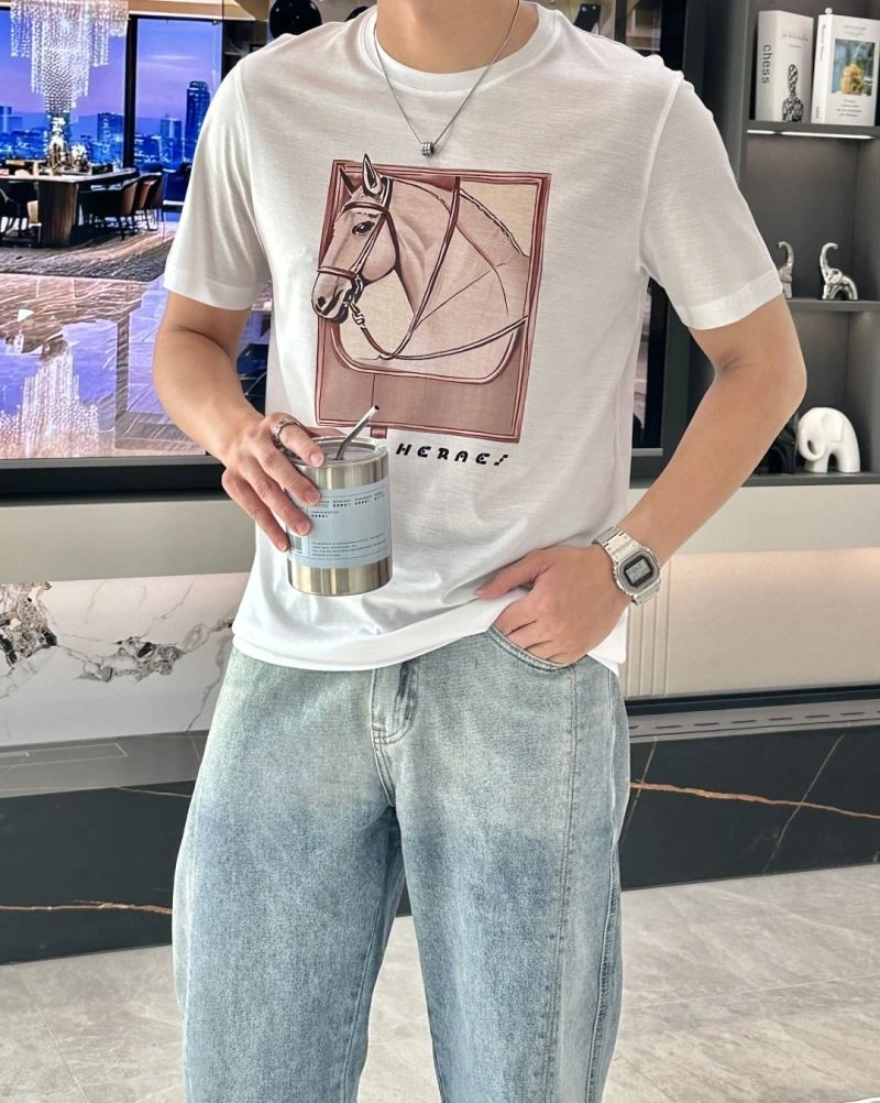 Hermes T-Shirts Lightweight 129812