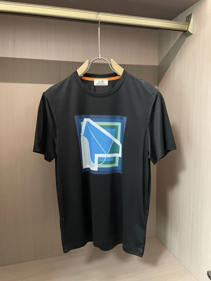Hermes T-Shirts Colorful 129754