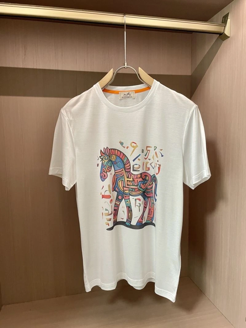 Hermes T-Shirts Breathable 129755