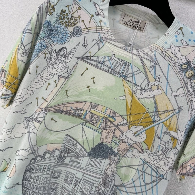Affordable Hermes T-Shirts 129419