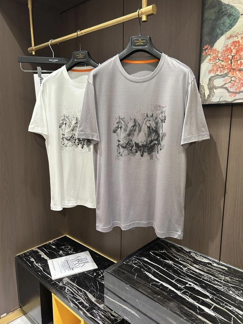 Hermes T-Shirts Colorful 129596