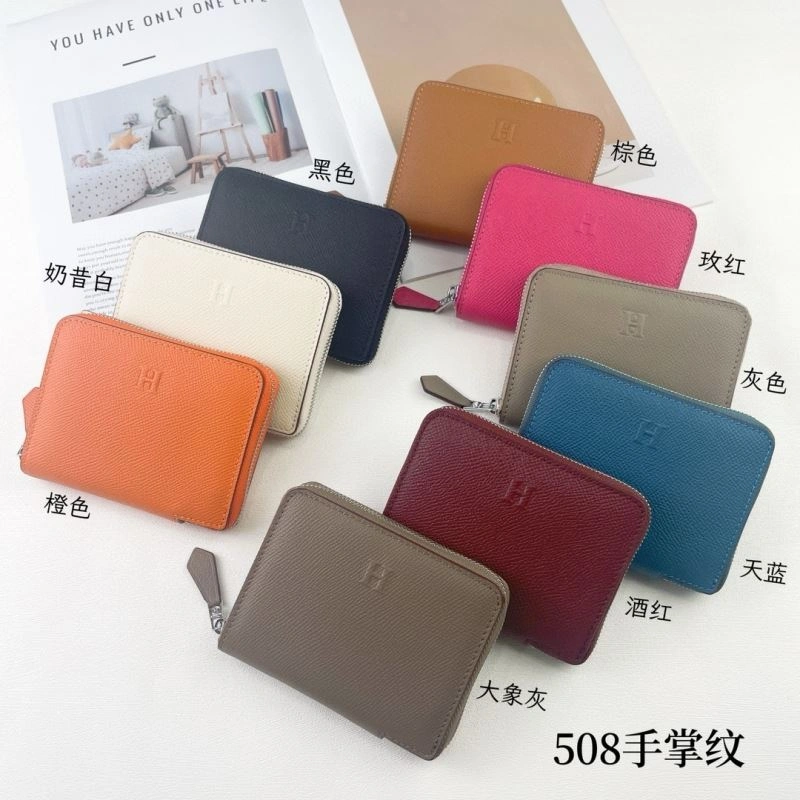 Hermes Wallets Purse ZipUp 88815