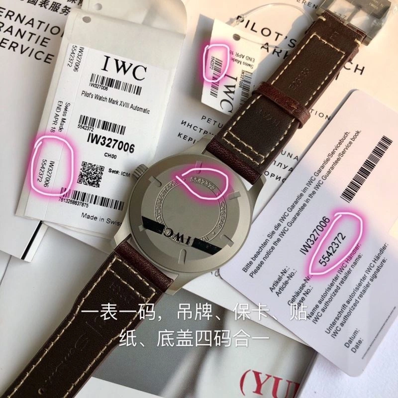 ZipUp IWC Watches 185624