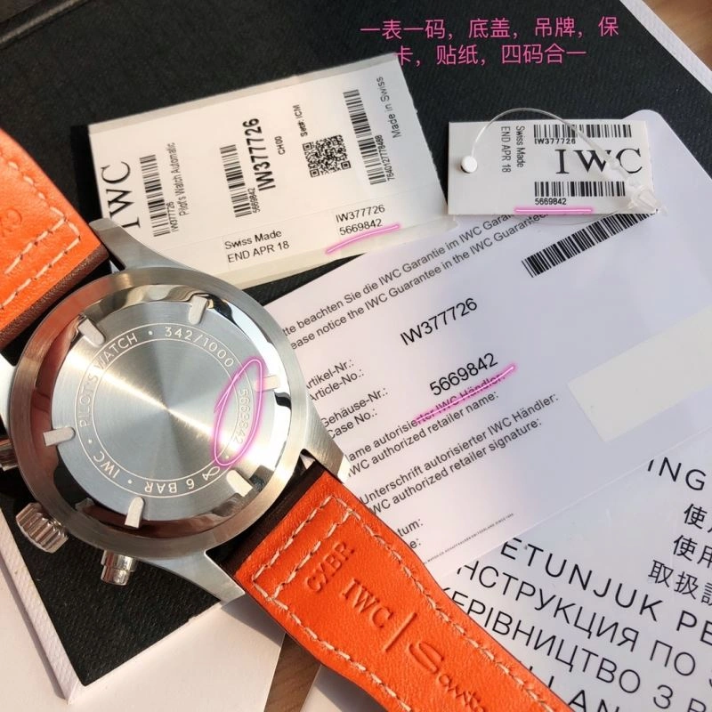Breathable IWC Watches 184585