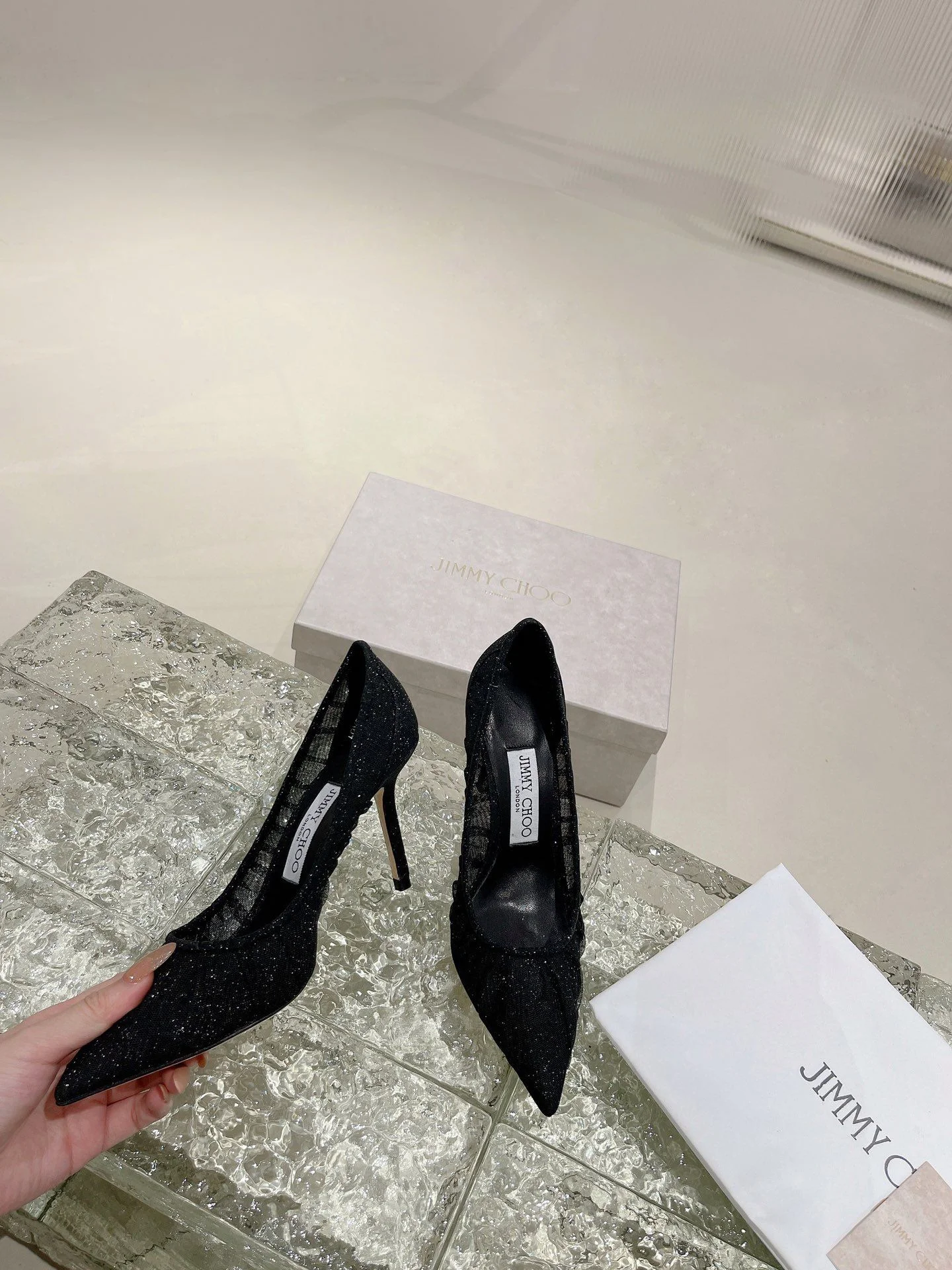 Jimmy Choo Shoes Sleek 7914