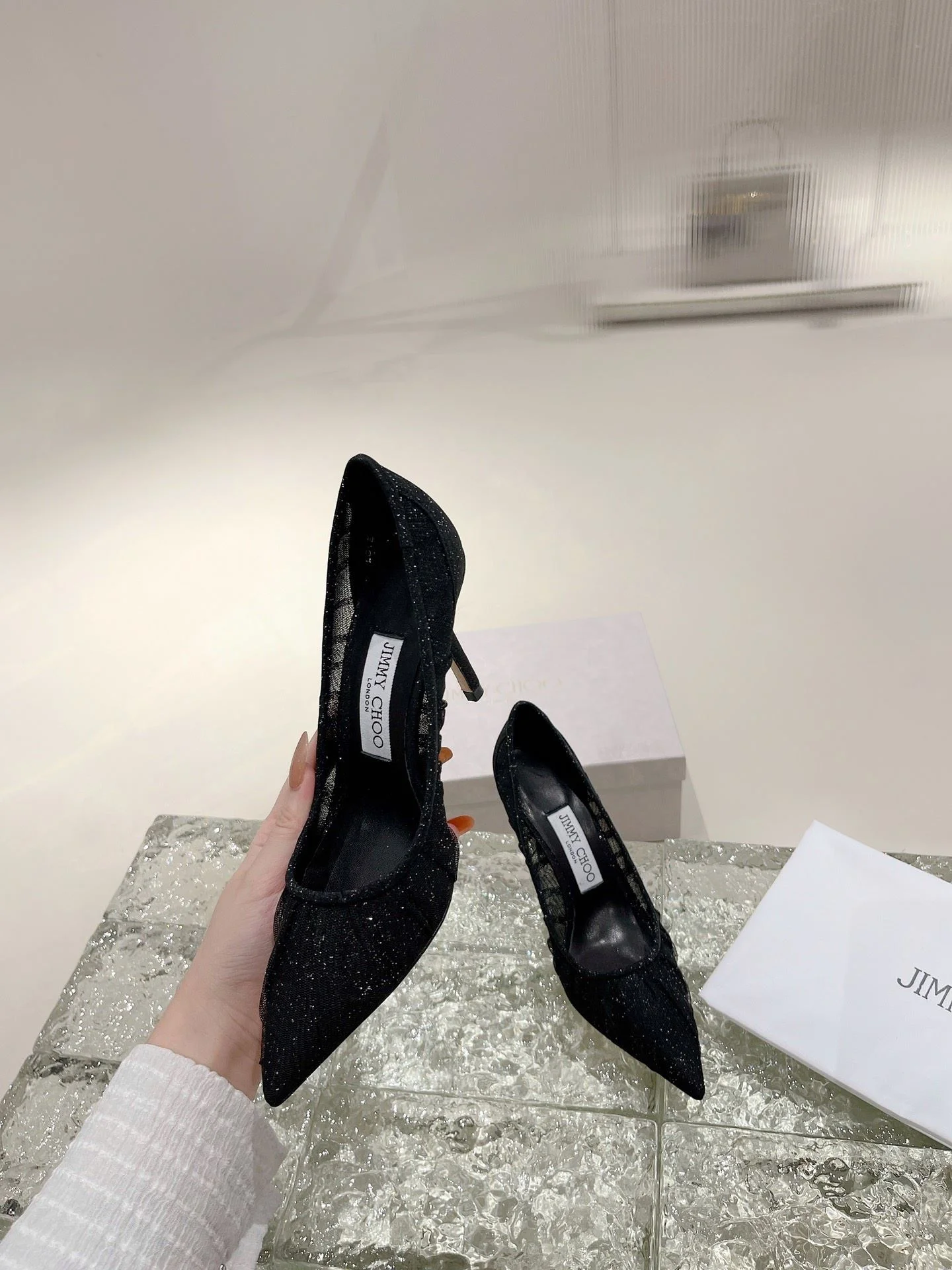 Jimmy Choo Shoes Sleek 7914