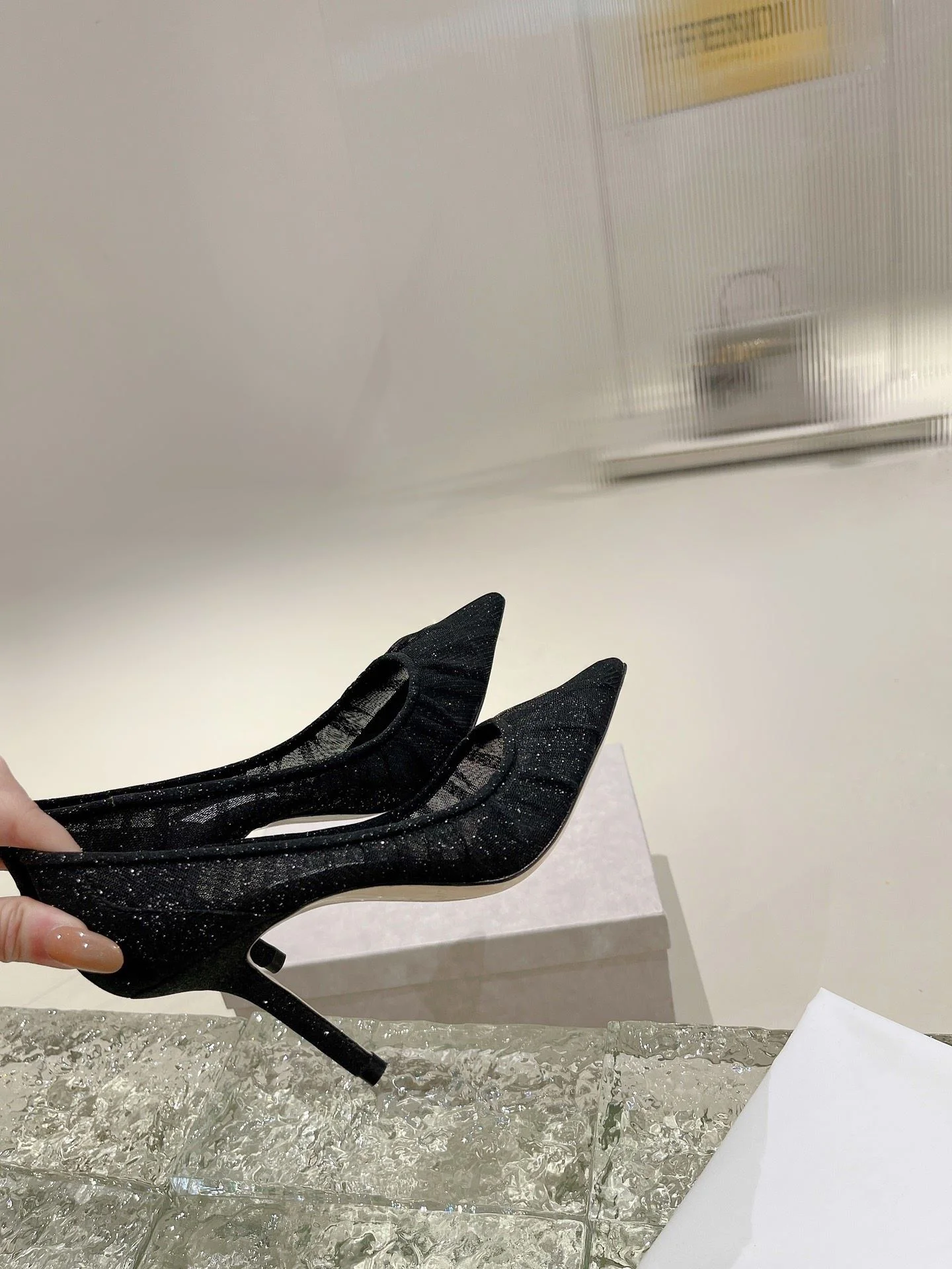 Jimmy Choo Shoes Sleek 7914