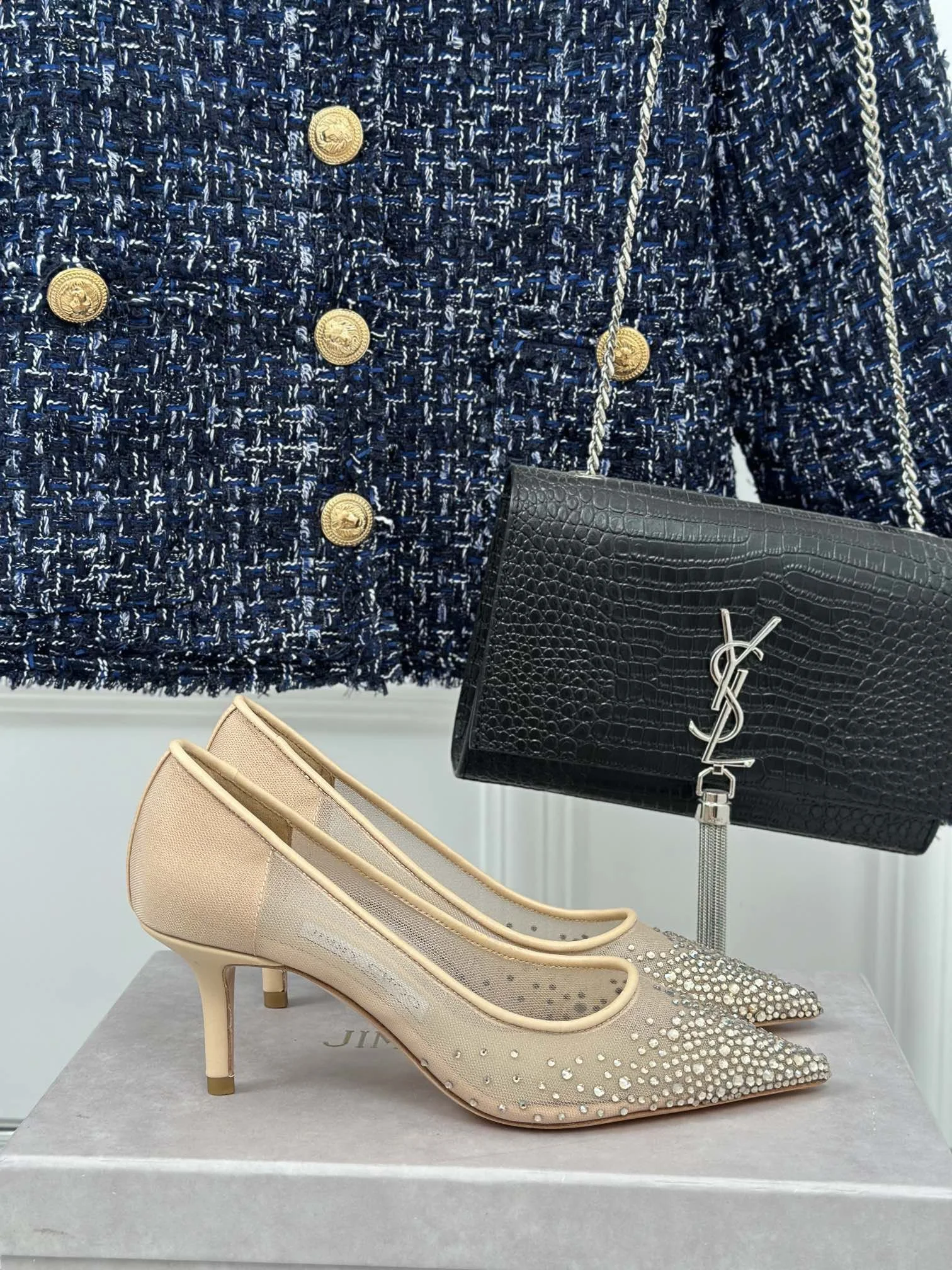 Jimmy Choo Shoes Sleek 7857