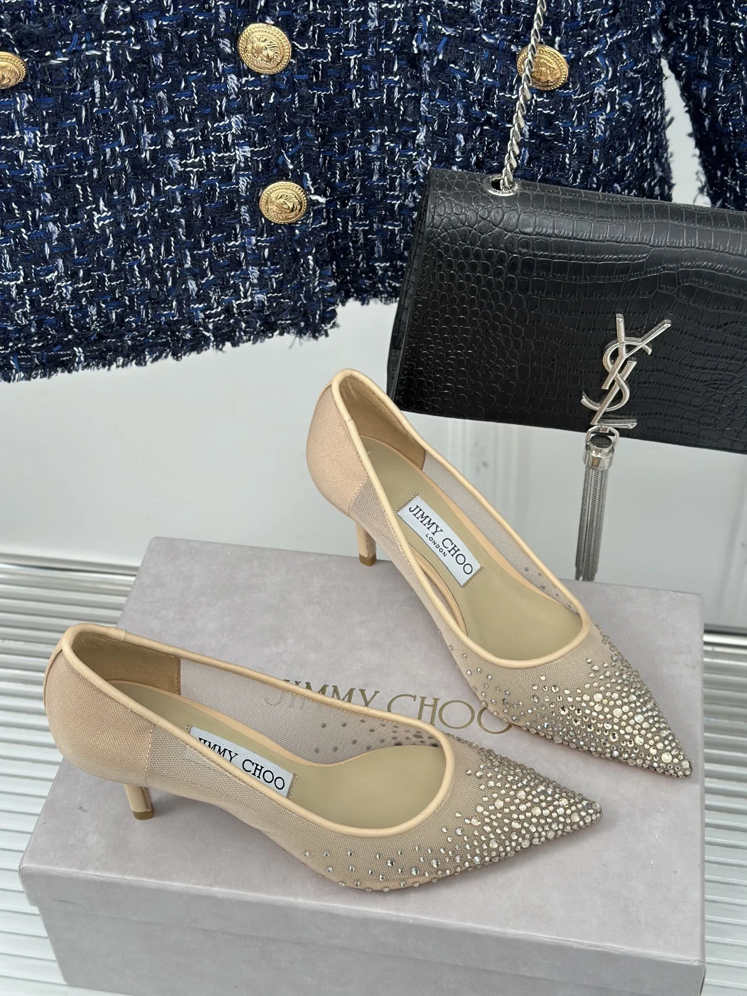 Jimmy Choo Shoes Sleek 7857