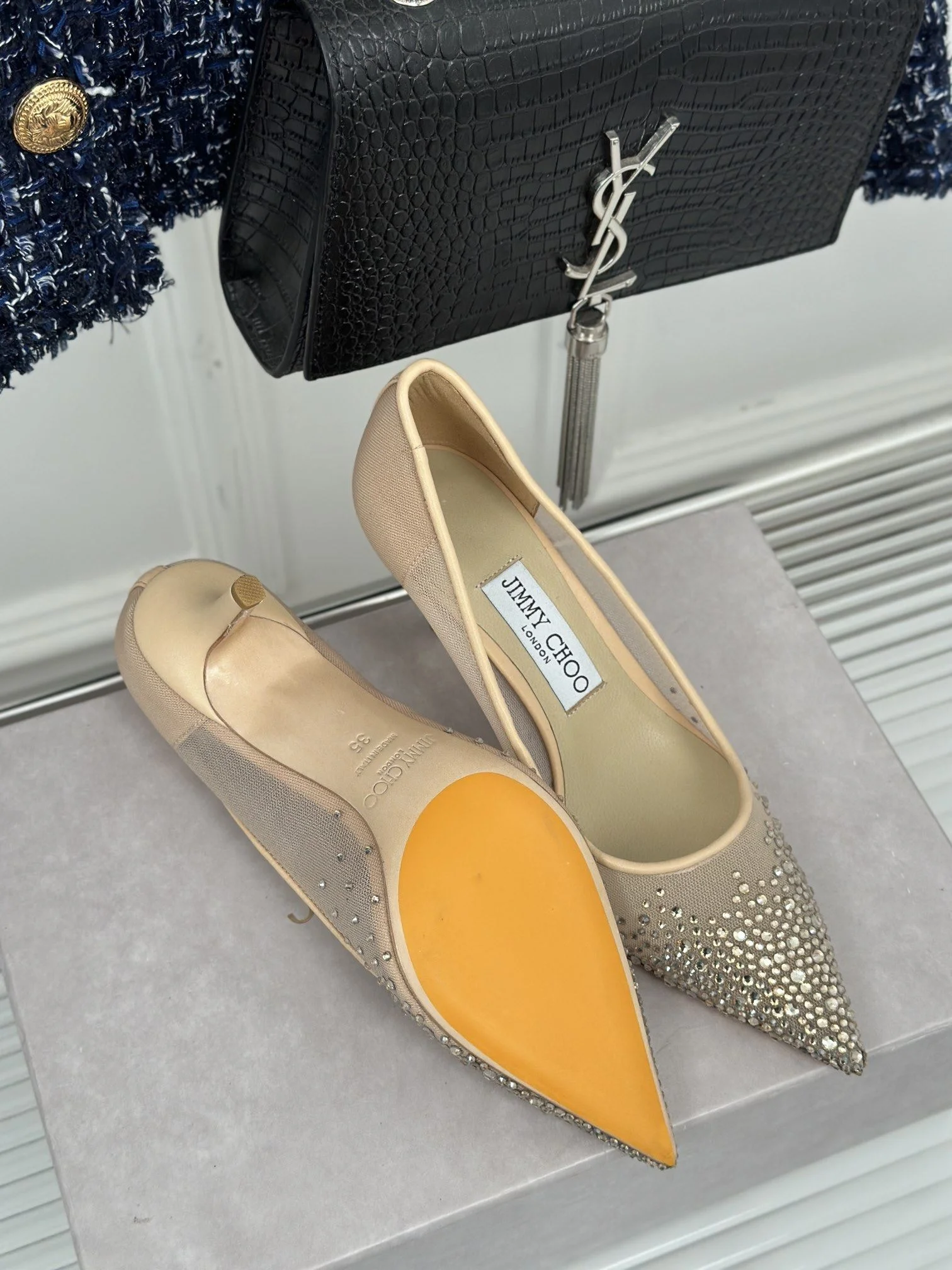 Jimmy Choo Shoes Sleek 7857