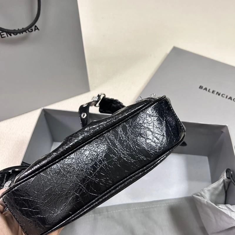 Le Cagole Half-Moon Dumpling Bag - Diamond Buckle Black XS SportInspired 78818