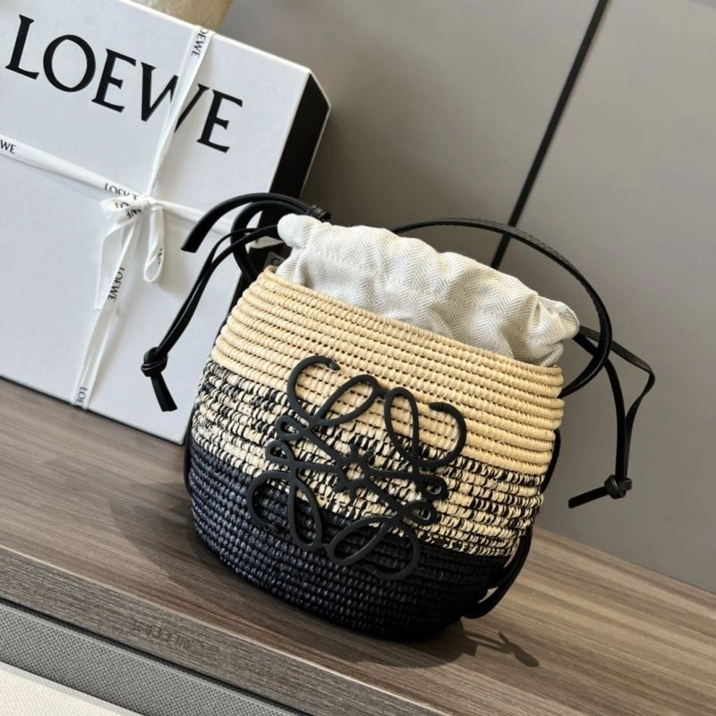 SmoothTexture Loewe Bucket Bags 77434