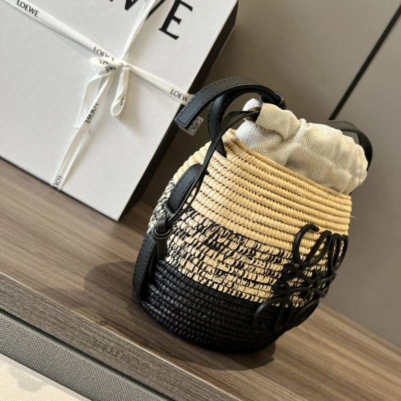 SmoothTexture Loewe Bucket Bags 77434