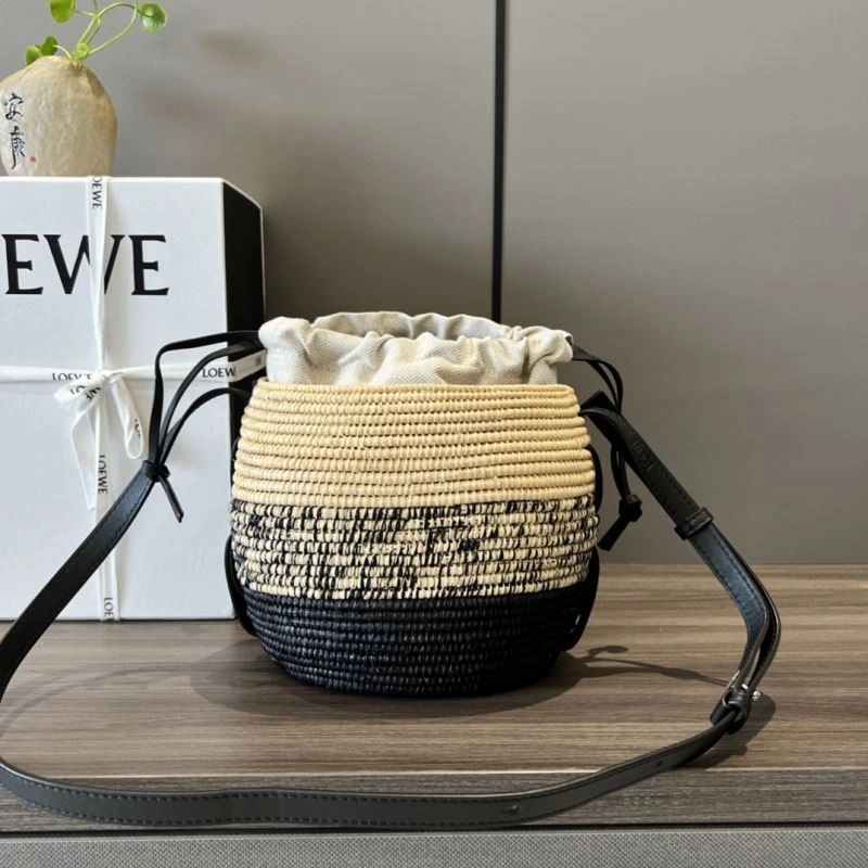 SmoothTexture Loewe Bucket Bags 77434