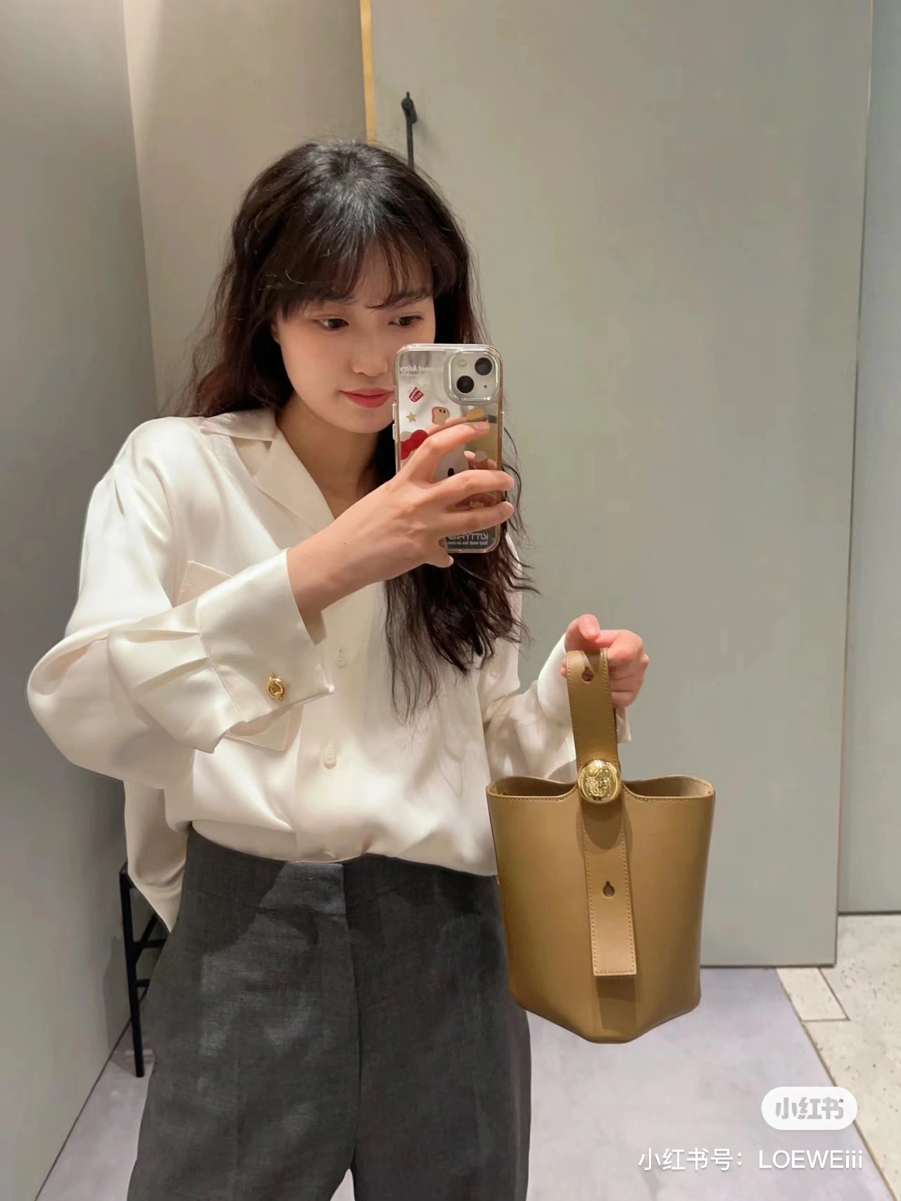 Lightweight Loewe Bucket Bags 67253