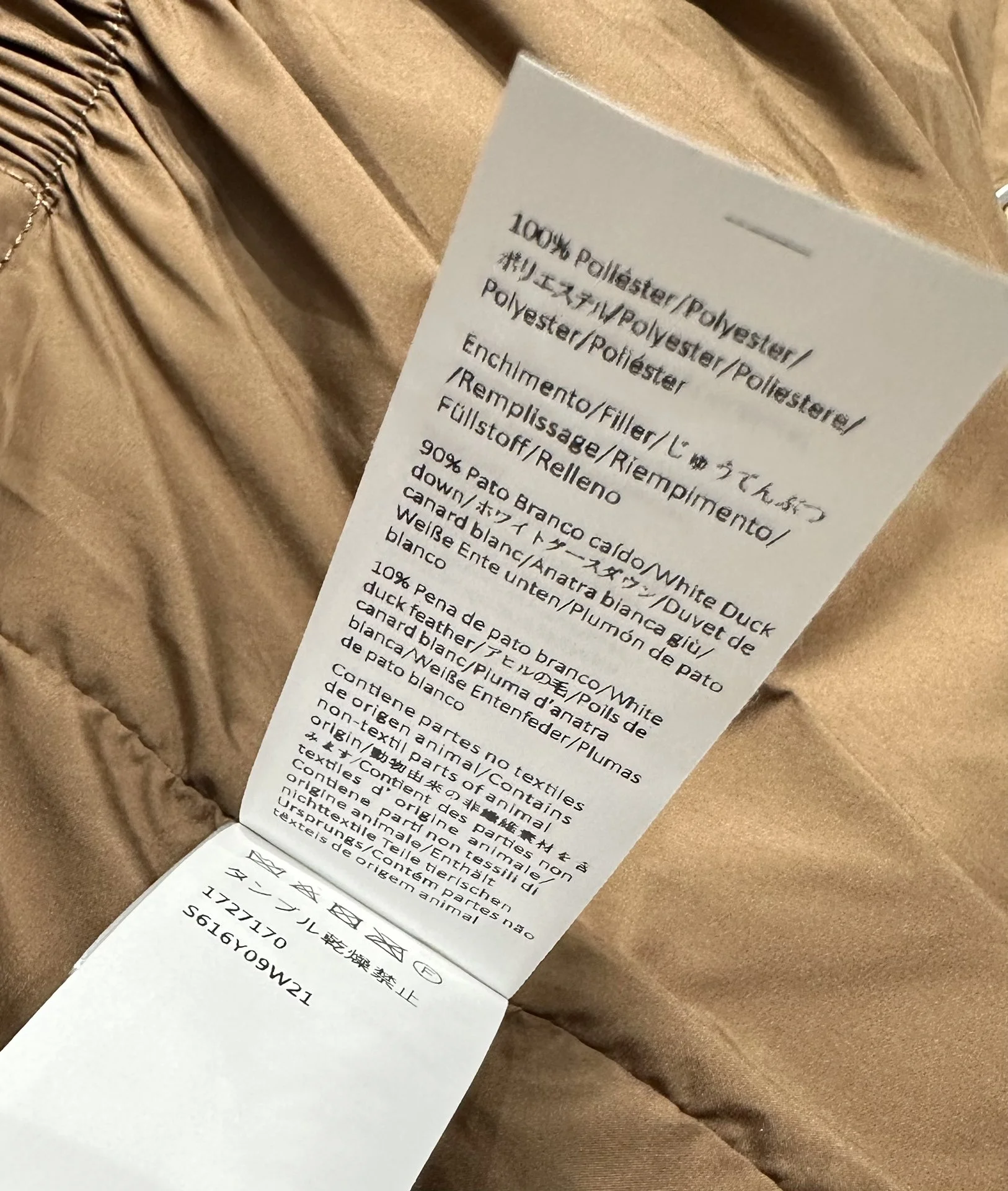 WeatherProof Loewe Down Jackets 165442