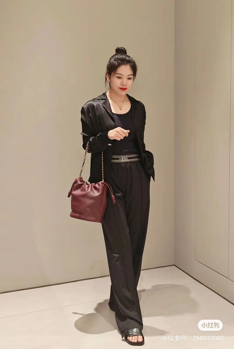 Comfortable Loewe Flamenco Bags 73366