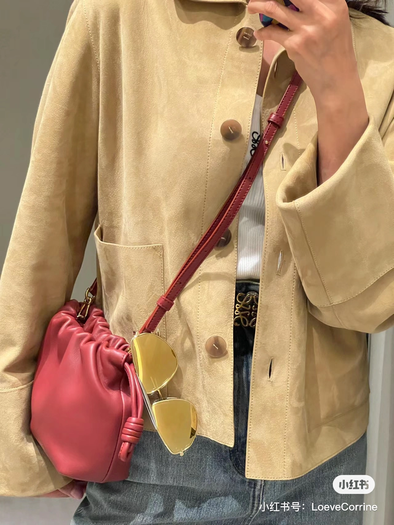 Packable Loewe Flamenco Bags 72155