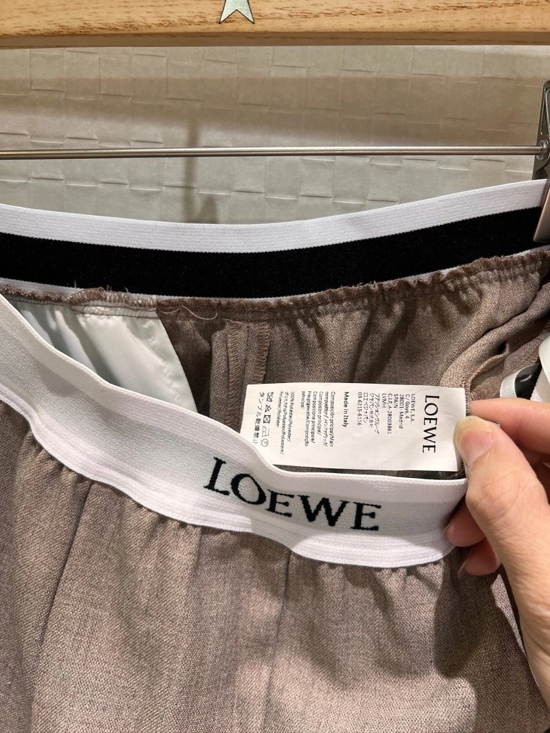 Loewe Long Pants Stylish 153137