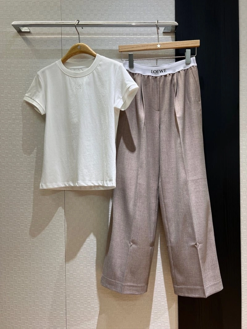 Loewe Long Pants Stylish 153137
