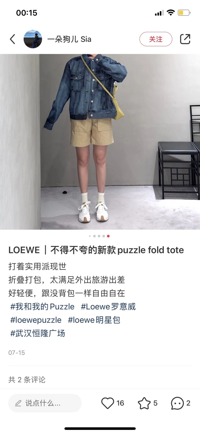 Loewe Puzzle Bags Thermal 77349