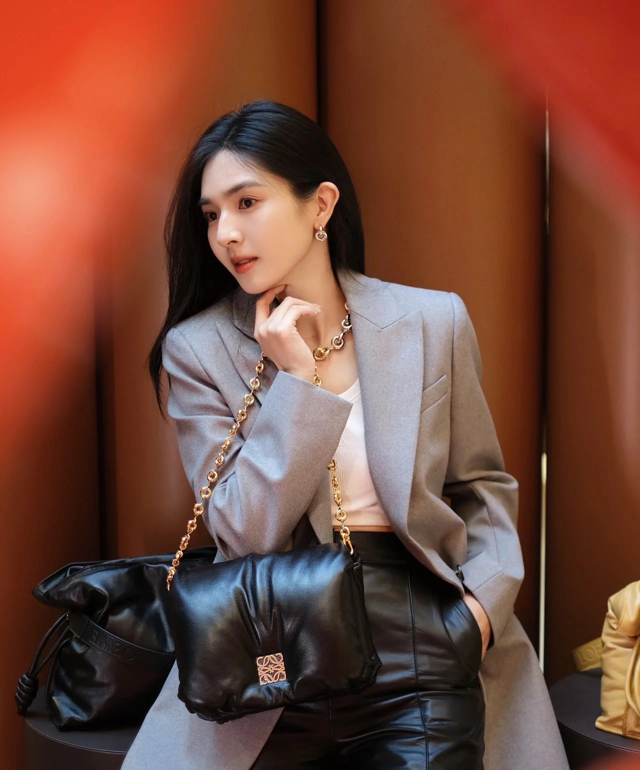 Loewe Satchel Bags Affordable 72082